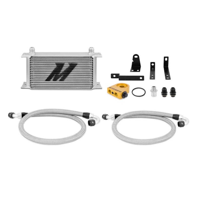 Mishimoto 00-09 Honda S2000 Thermostatic Oil Cooler Kit - Silver (MMOC-S2K-00T)